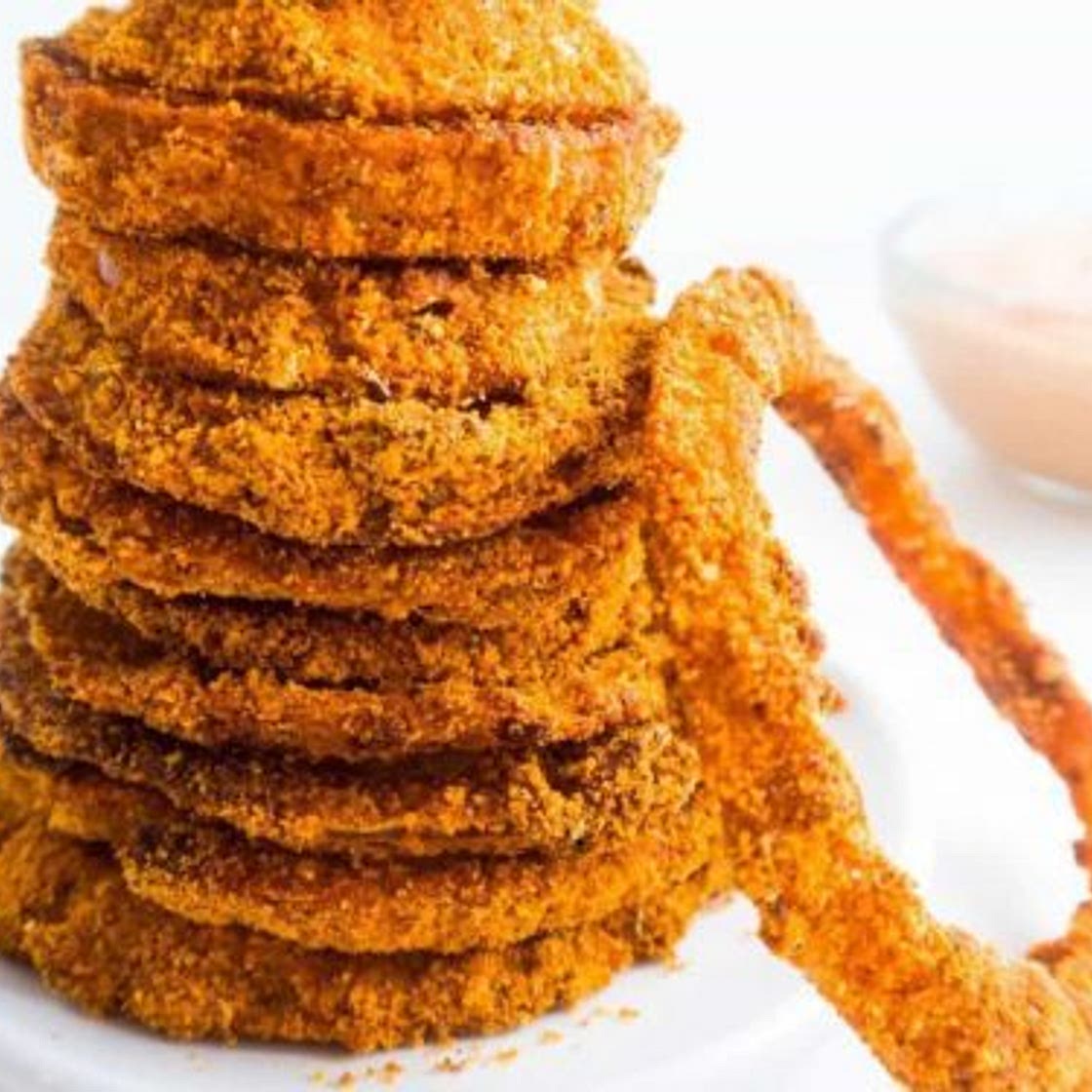 Cajun Low Carb Onion Rings (Paleo)