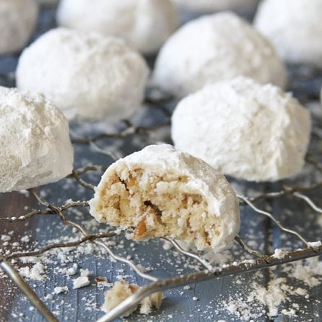 Pecan Snowball Cookies