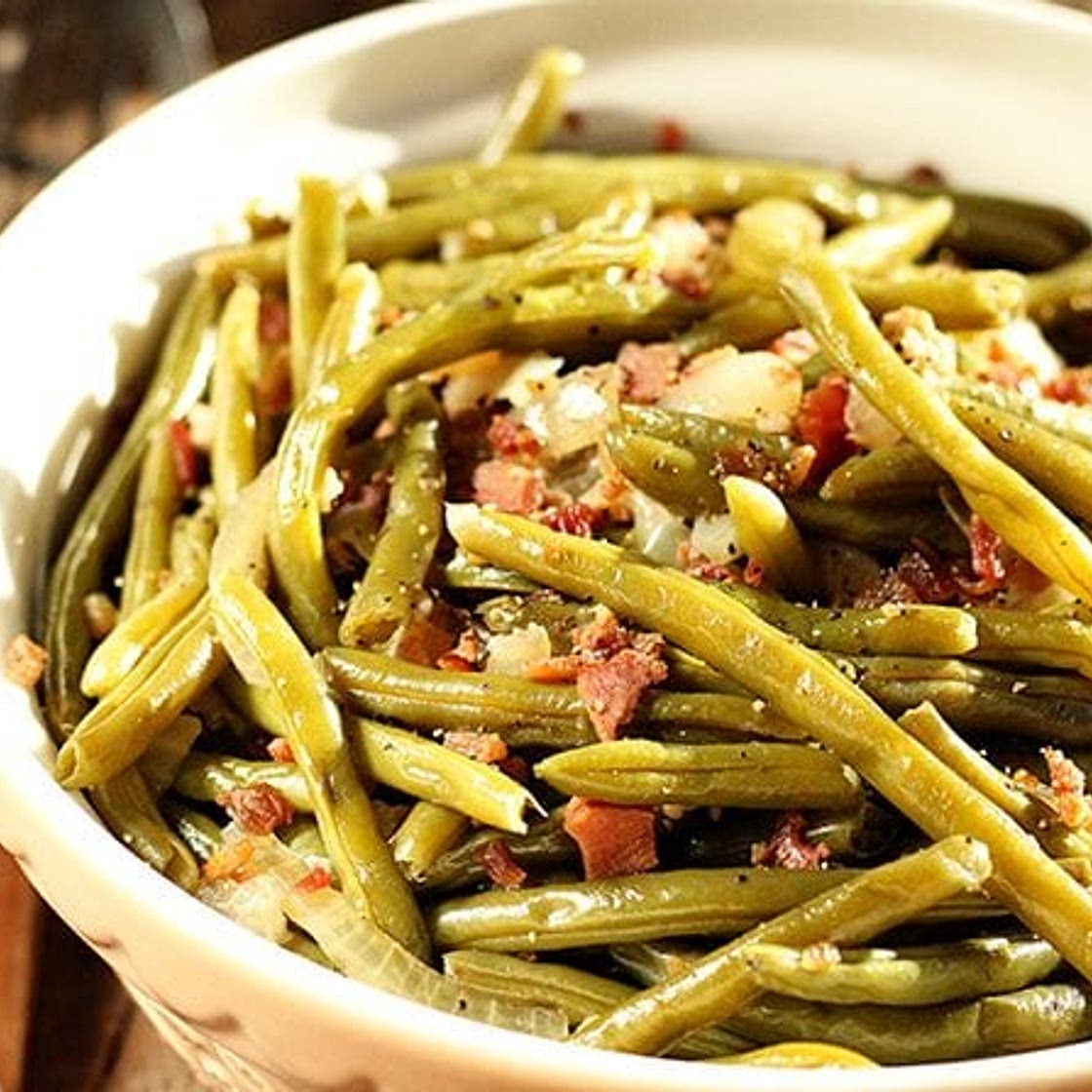 Southern Slow Cooker Green Beans