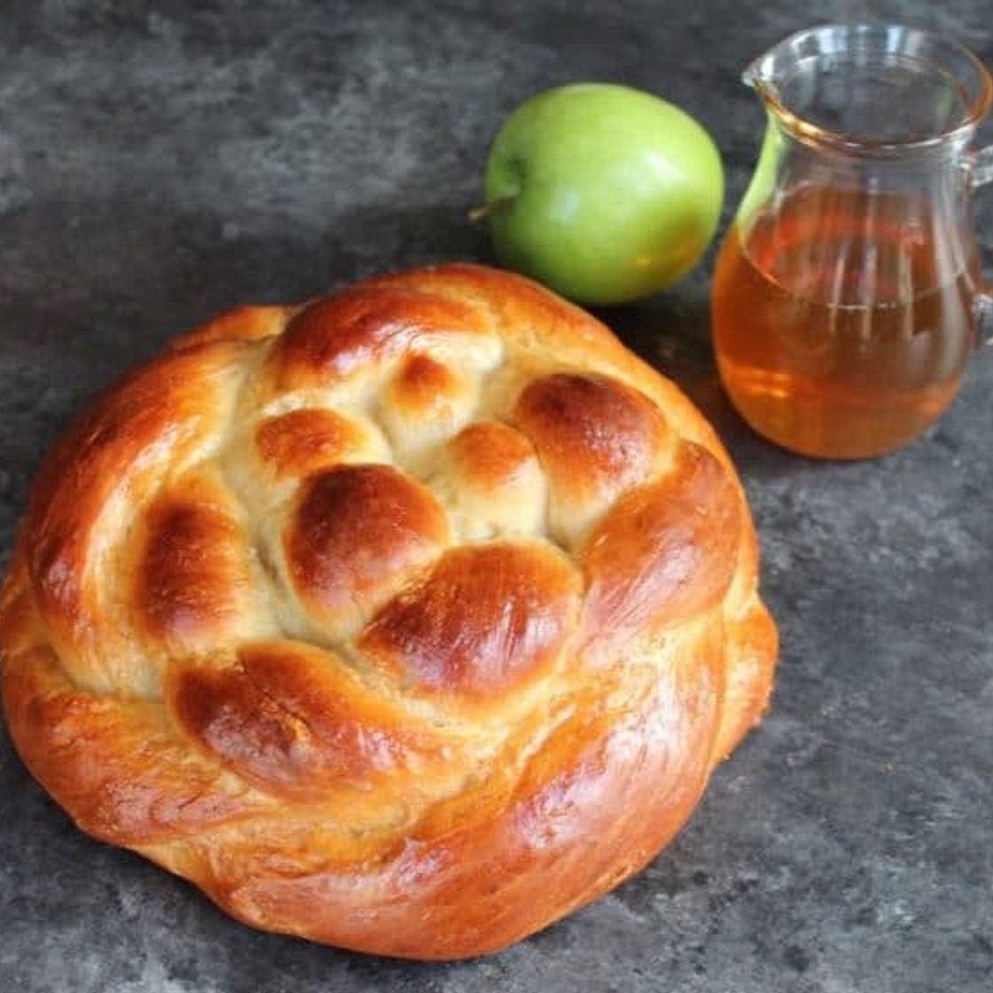 Apple Honey Challah