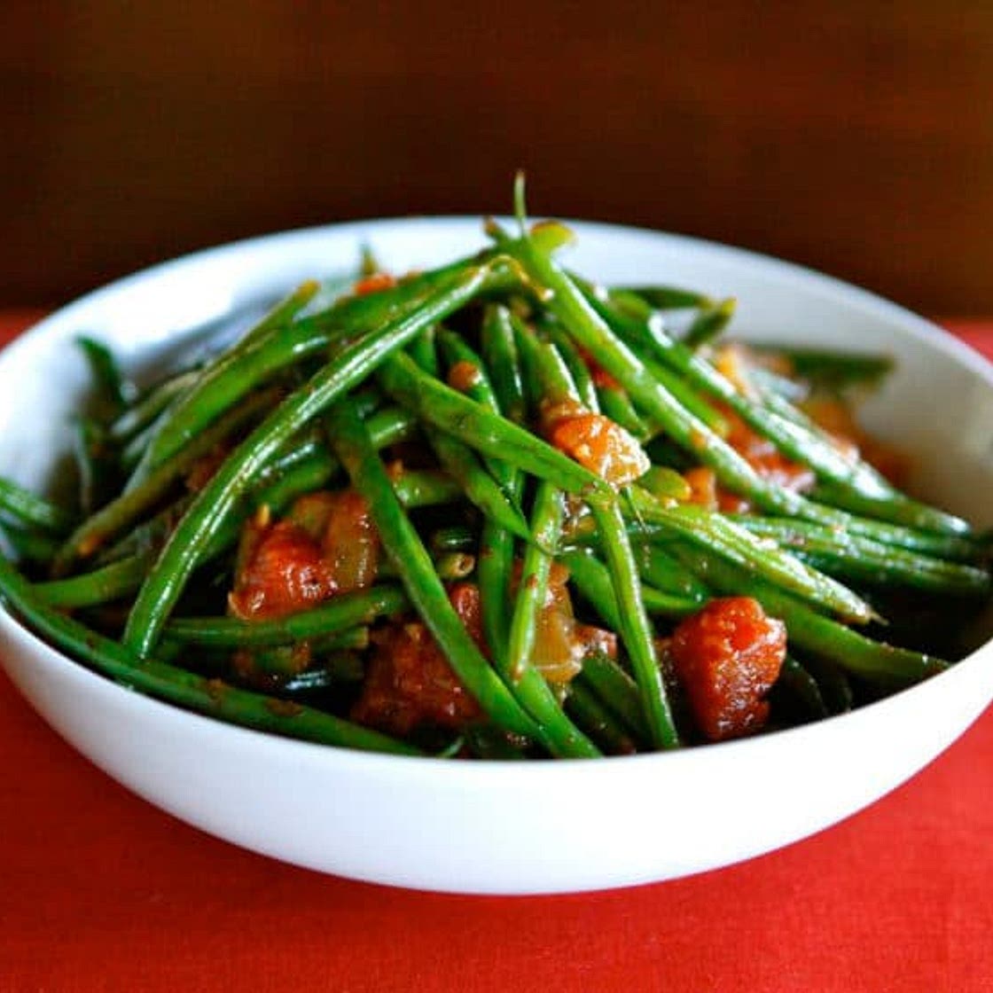 Green Bean Tomato Sauté