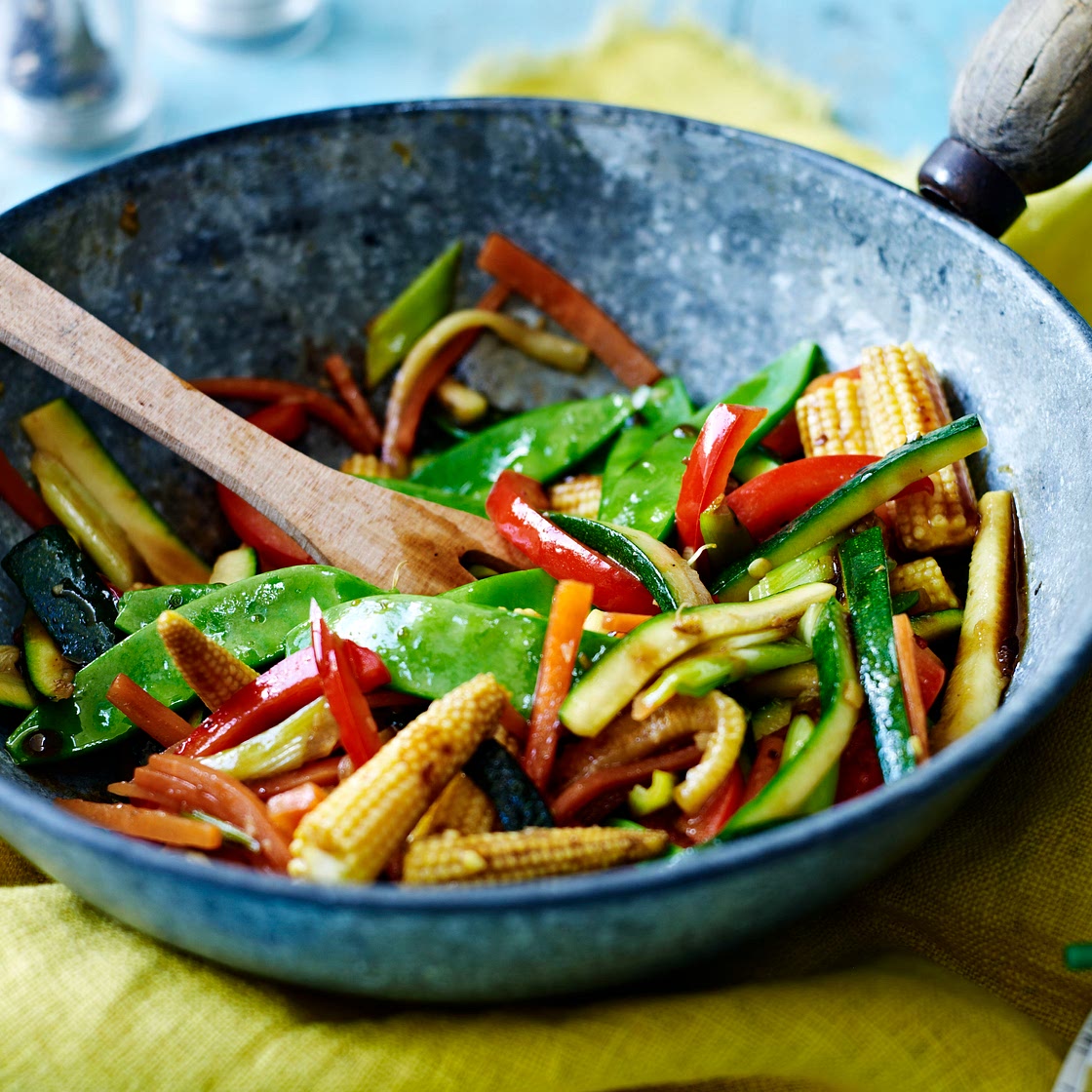 Easy vegetable stir-fry