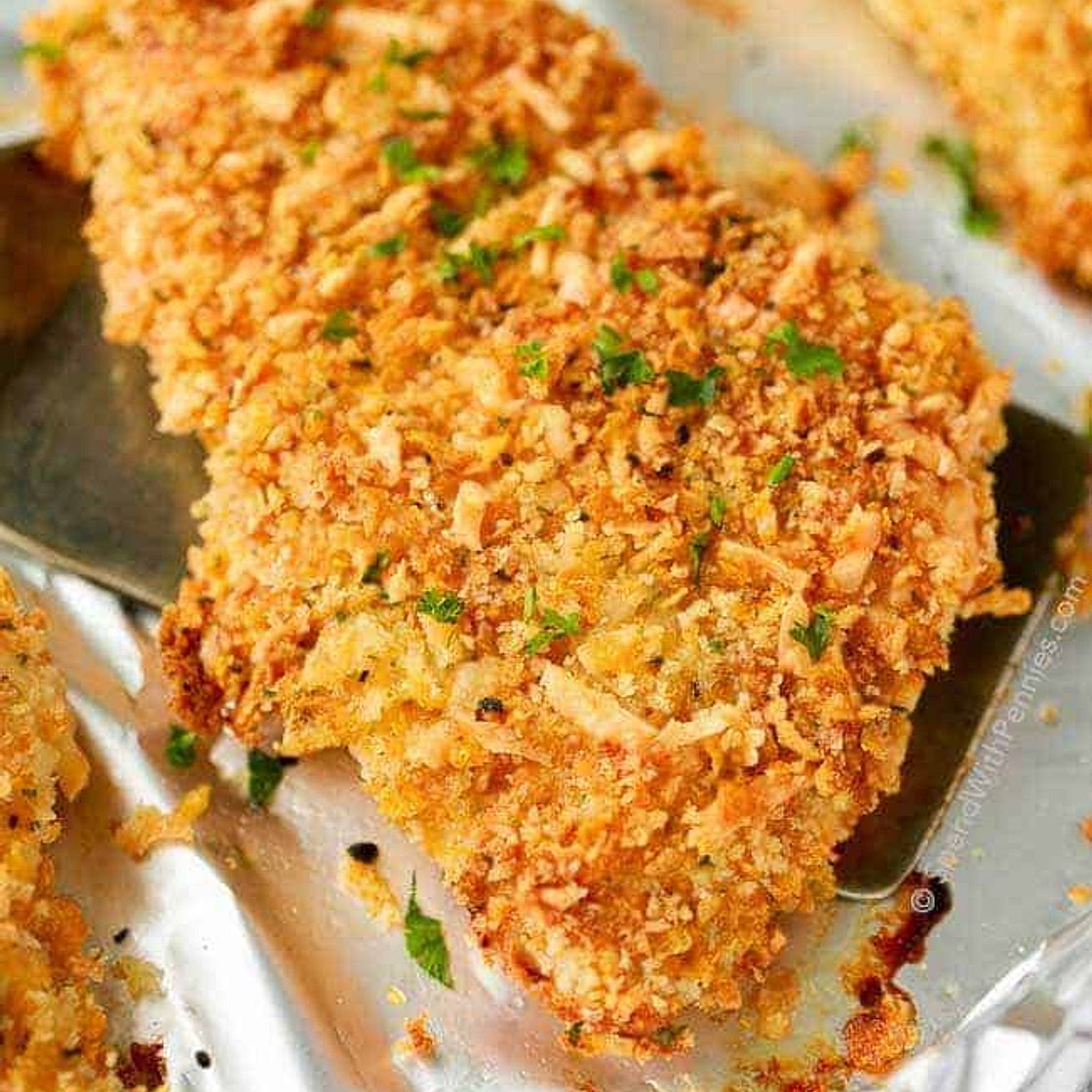 Crispy Baked Parmesan Chicken