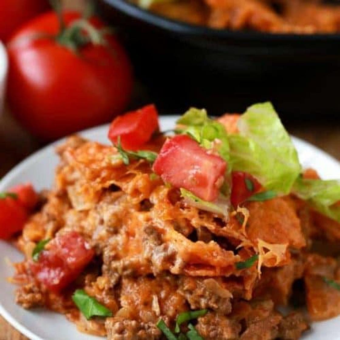 Layered Doritos Casserole