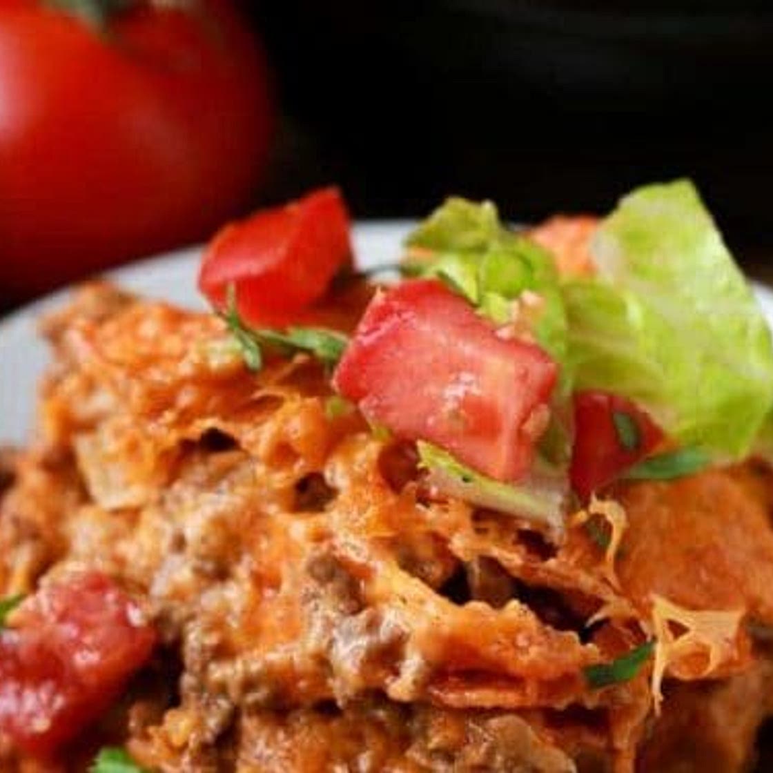 Layered Doritos Casserole