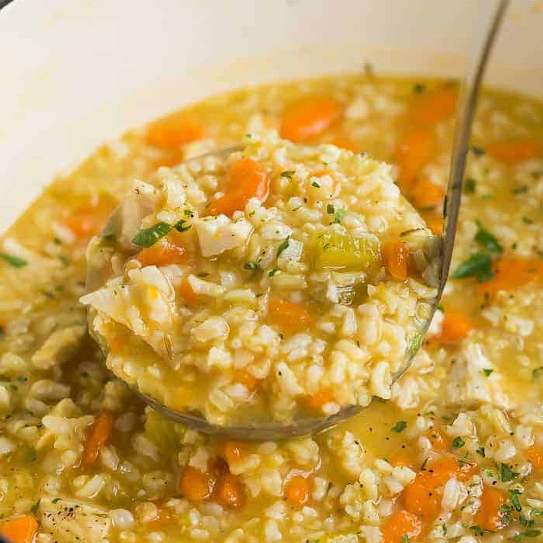 Chicken Rice Soup