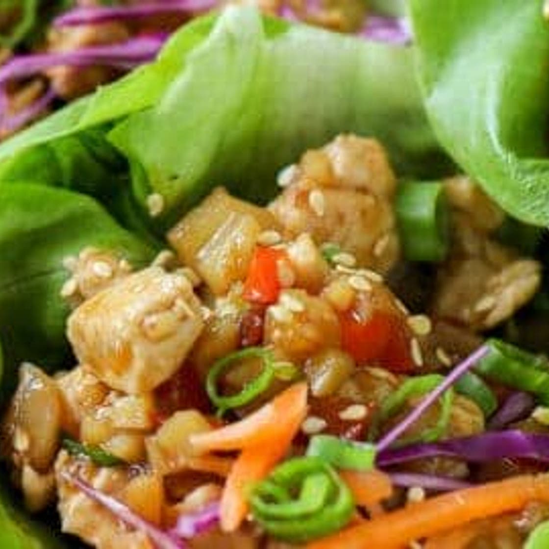 Chicken Lettuce Wraps