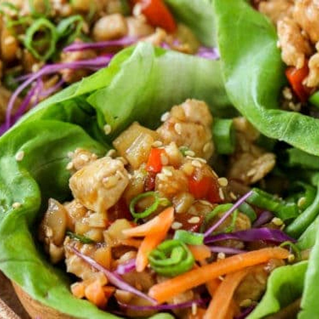 Chicken Lettuce Wraps