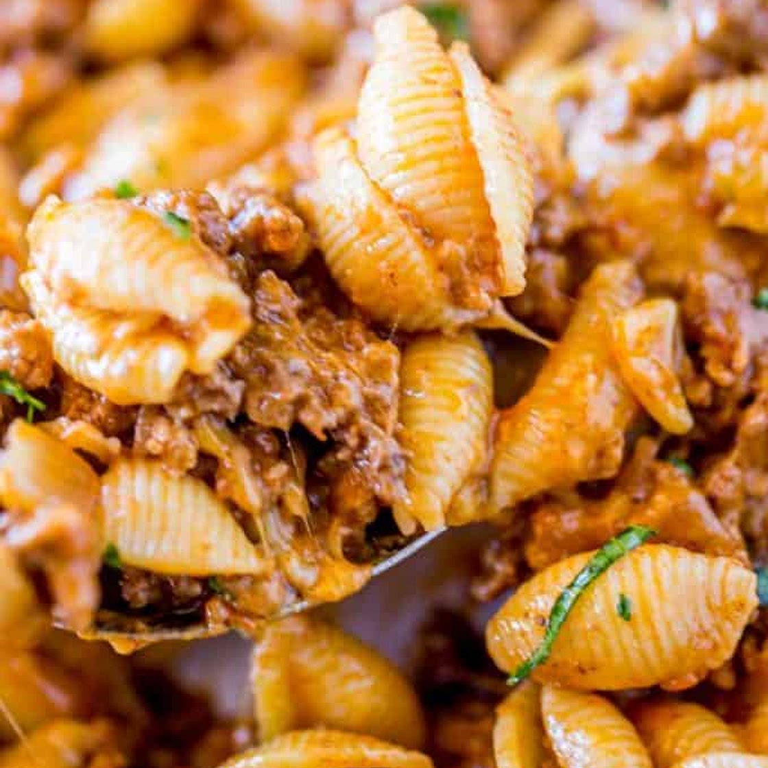 Cheesy Taco Pasta