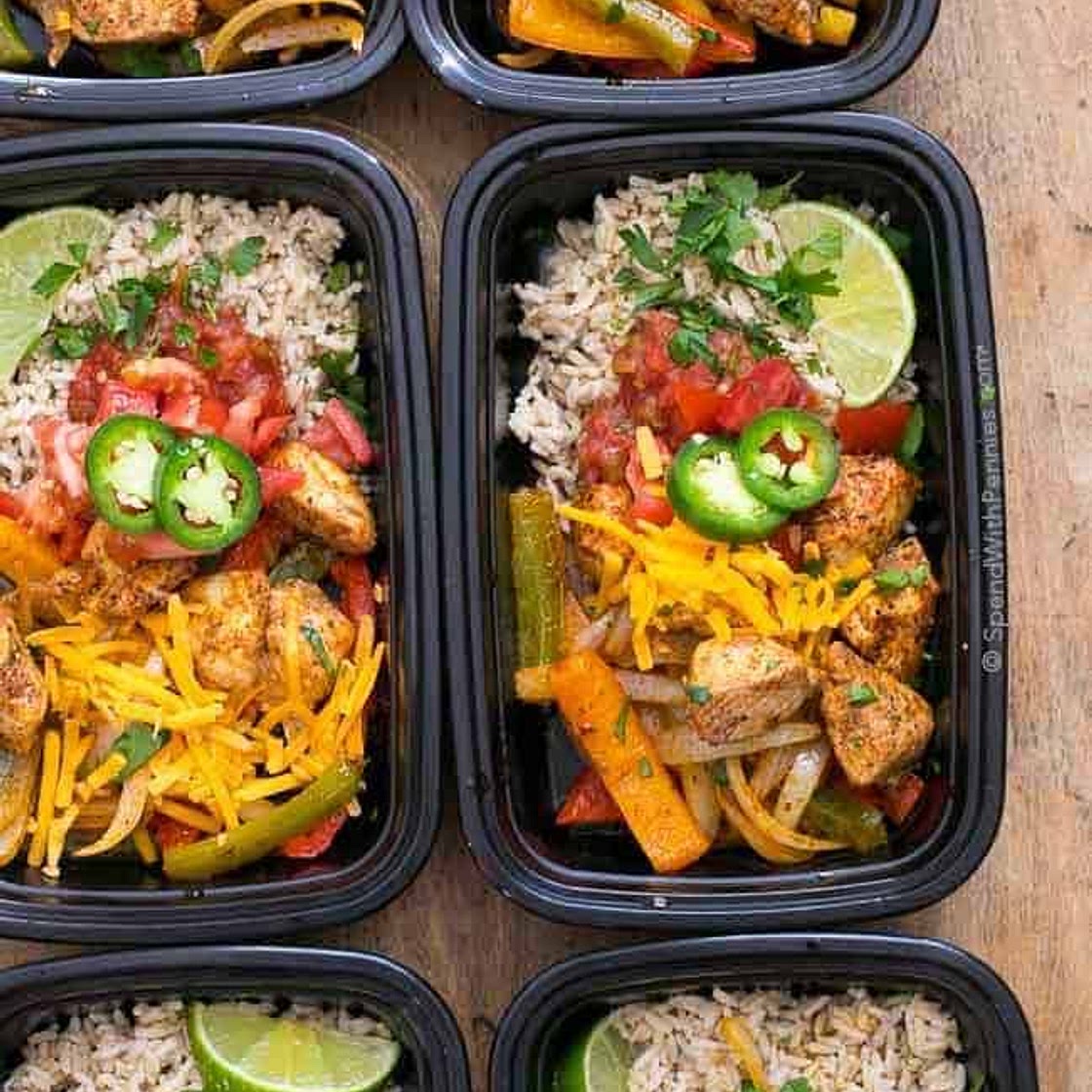 Fajita Bowls (Meal Prep)