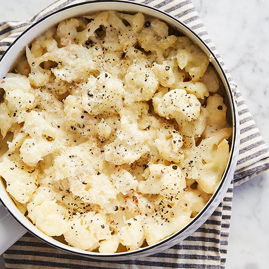 Cacio e Pepe Cauliflower