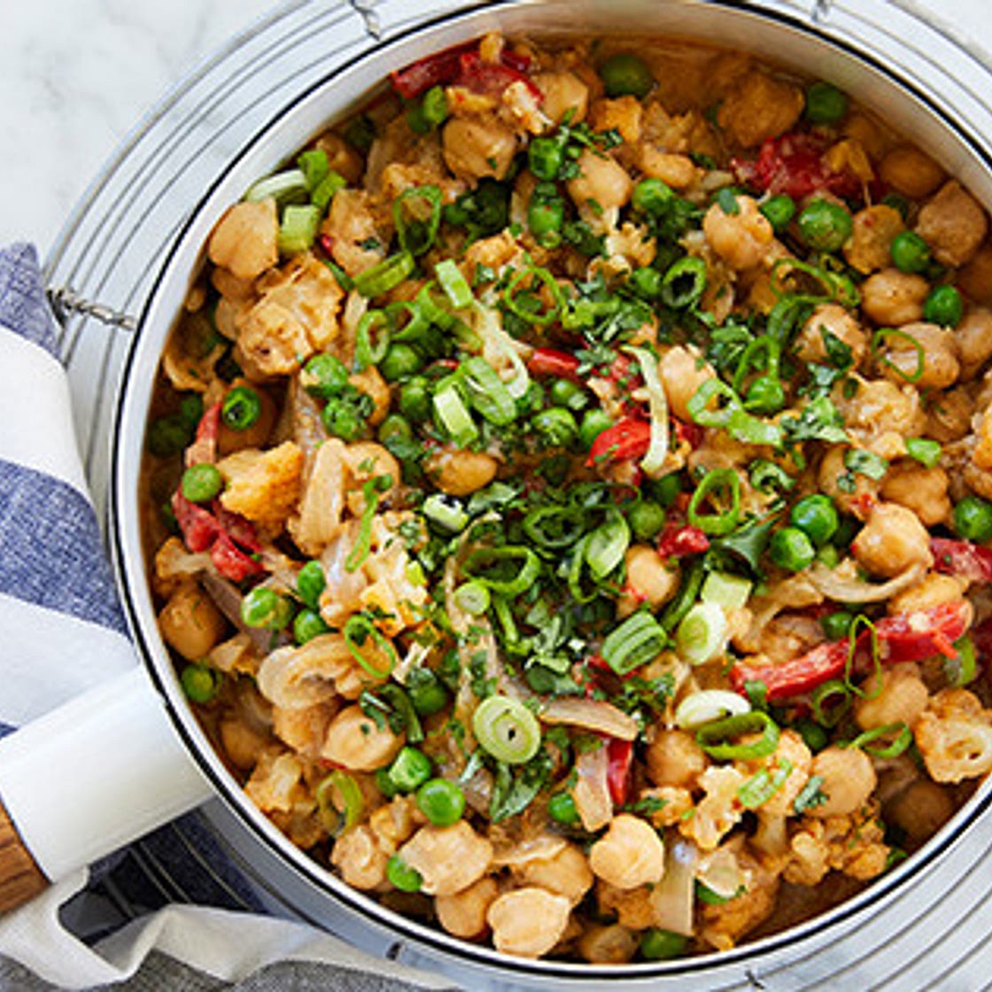 Chickpea and Vegetable Coconut Curry