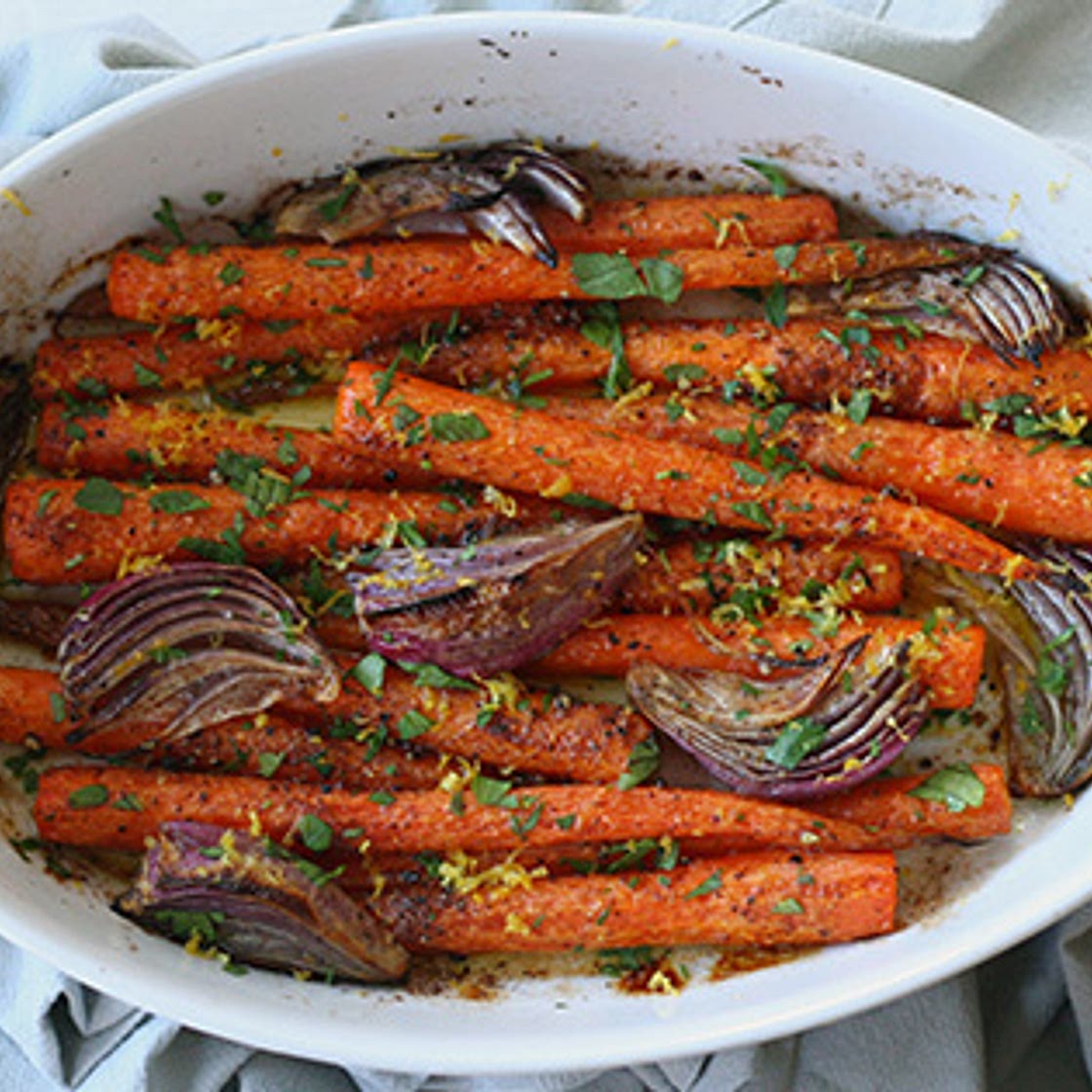 Whole Roasted Carrots