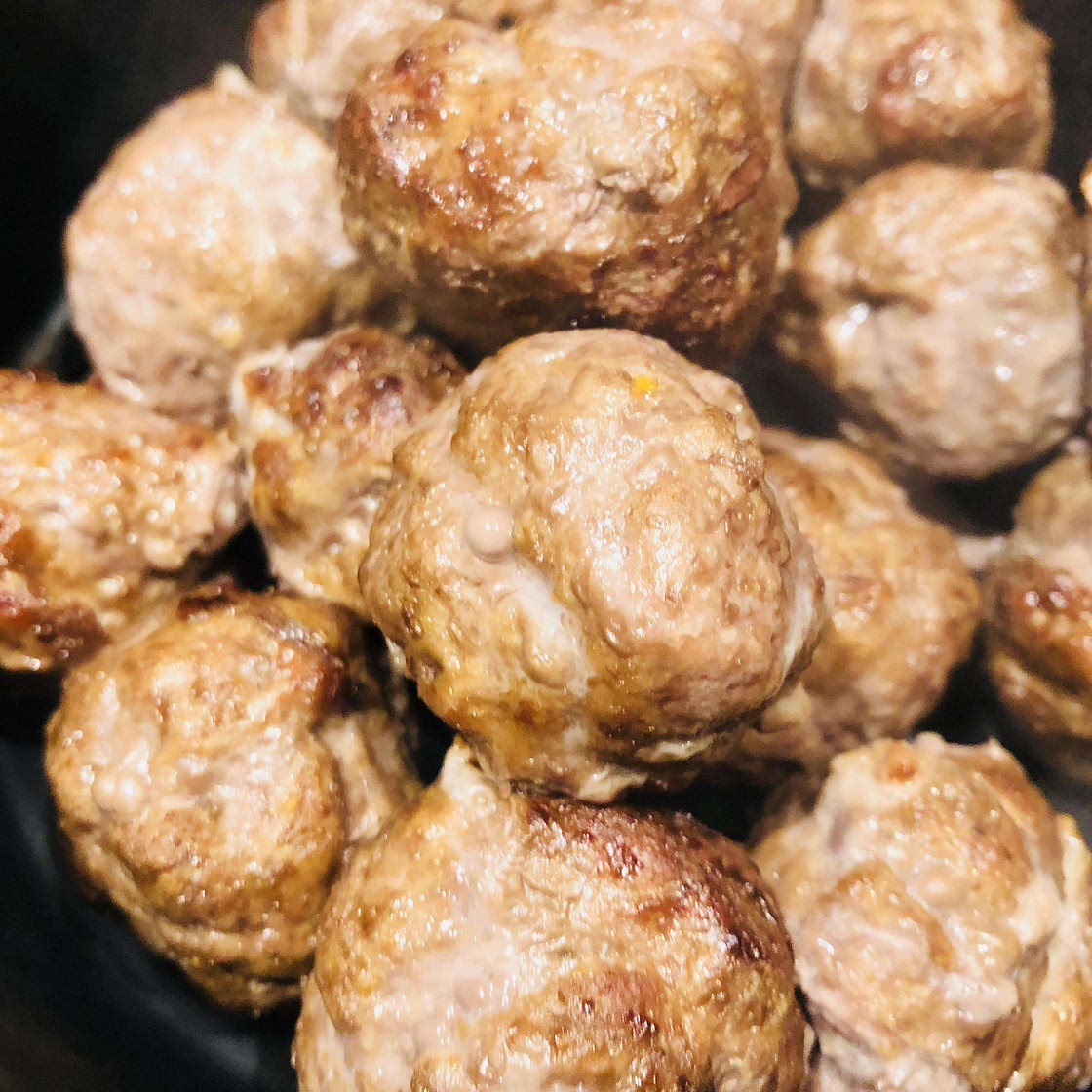 Air fryer meatballs