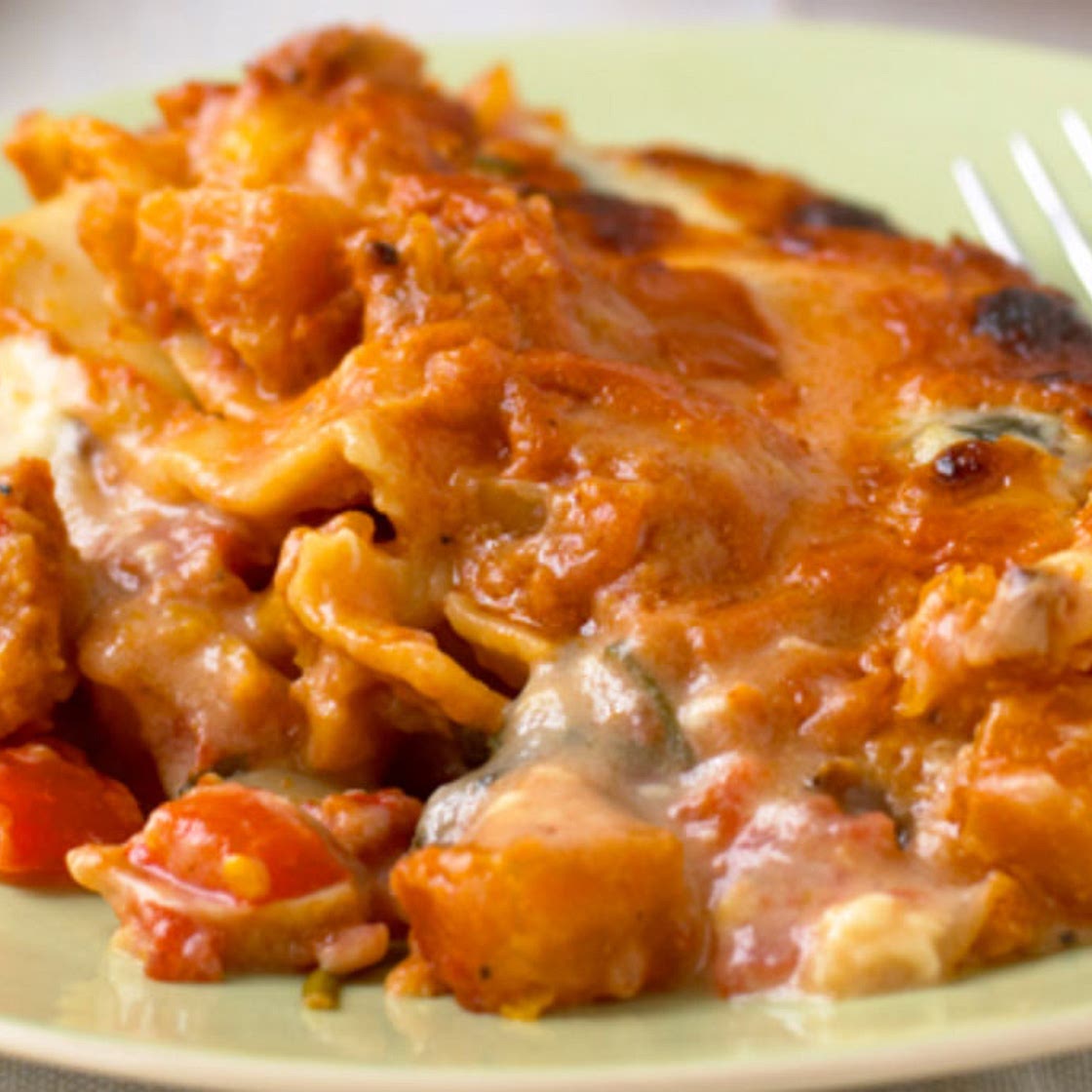 Mary Berry's butternut squash lasagne recipe
