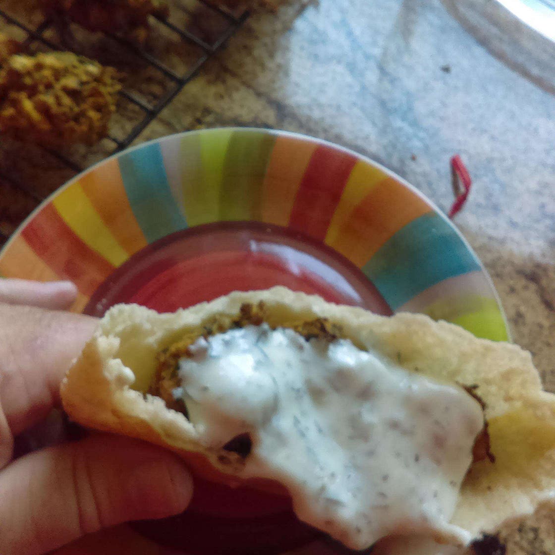 Air fryer falafel
