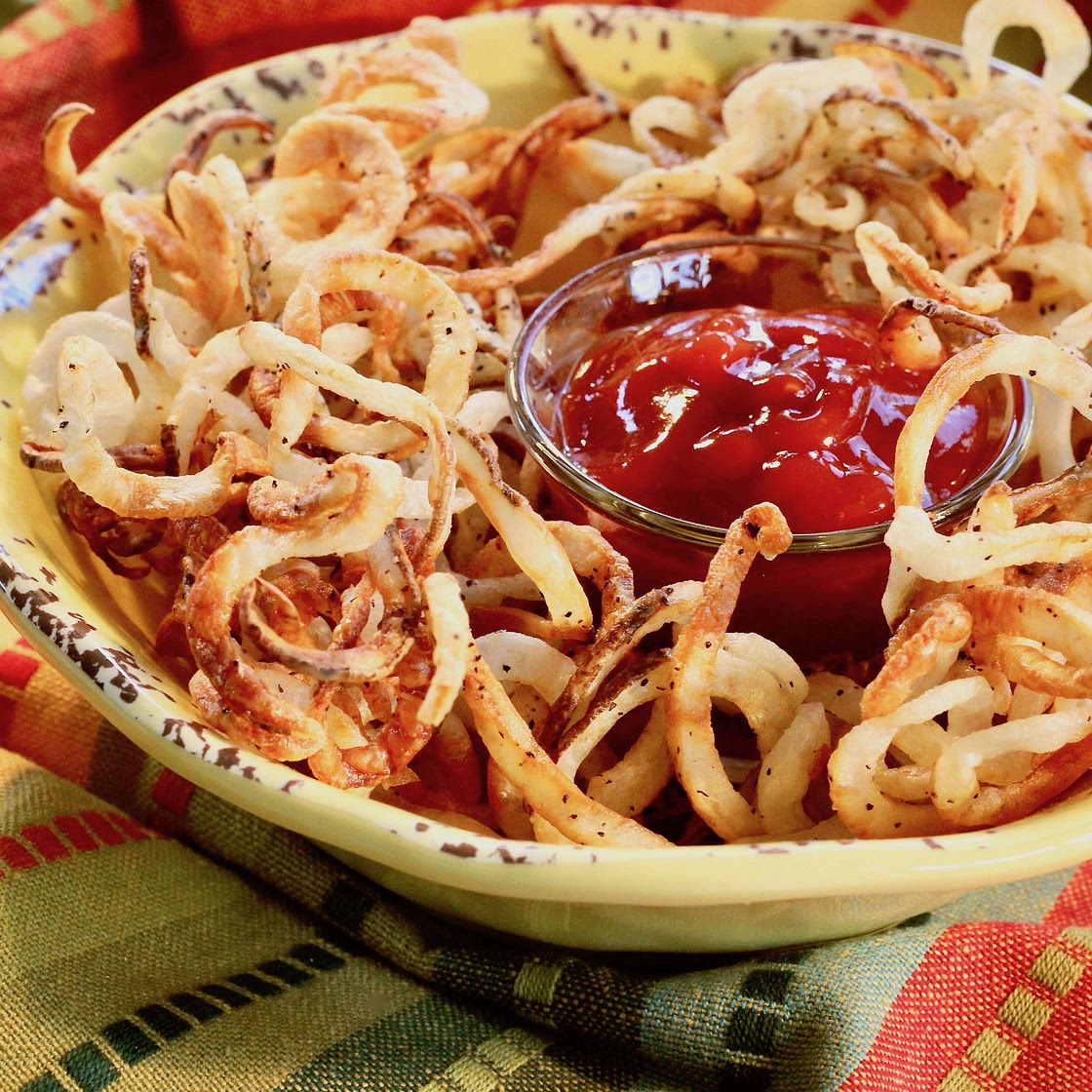 Air fryer curly fries