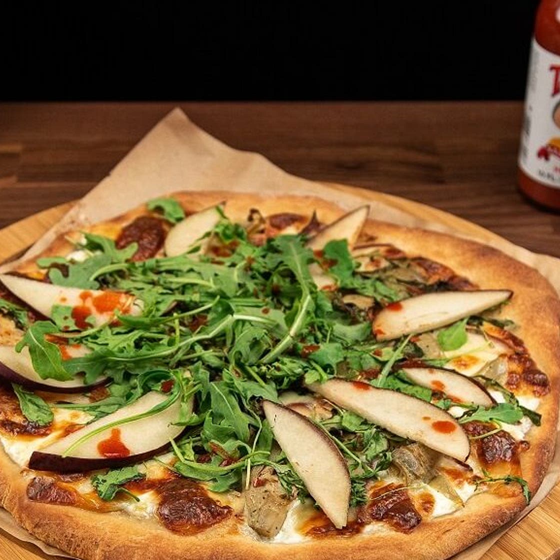 Baja Vegetable & Pear Pizza
