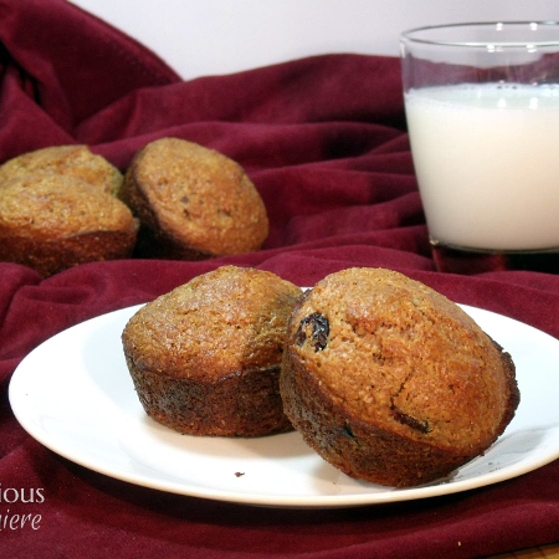 Tart Cherry Bran Muffins