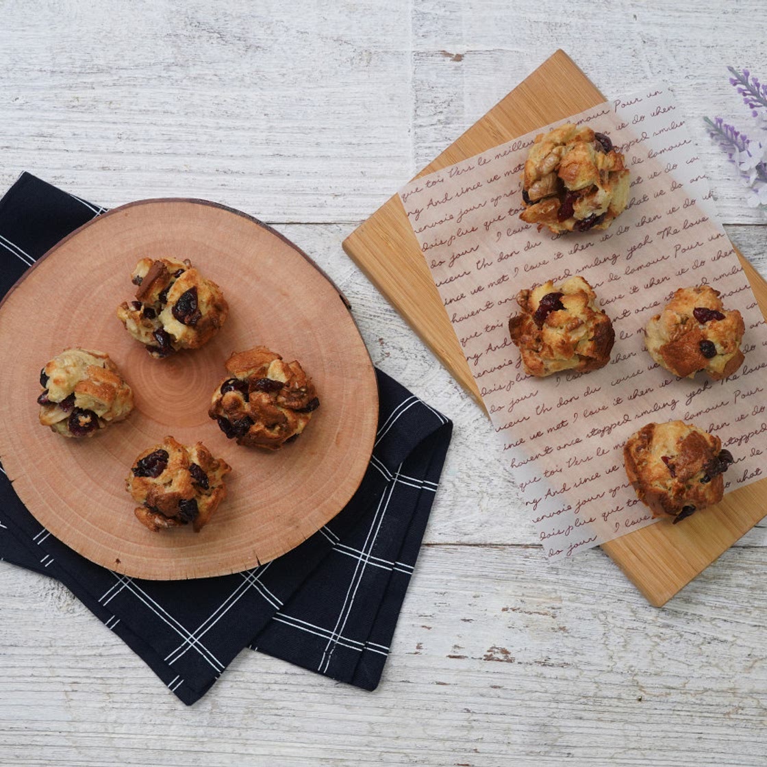 식빵을 뭉쳐 에어프라이어에 넣었더니?? 못난이빵 ★