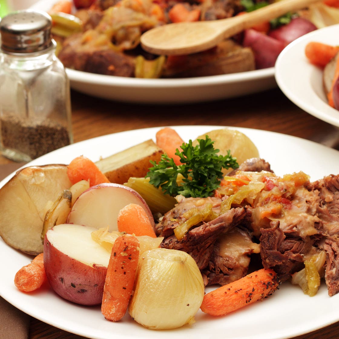 Warm Up With This Slow-Braised Beef and Potato Meal