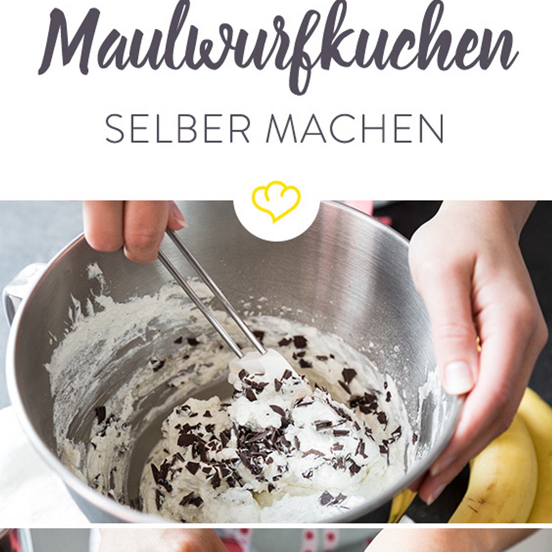 Backmischung adé: Maulwurfkuchen selber machen