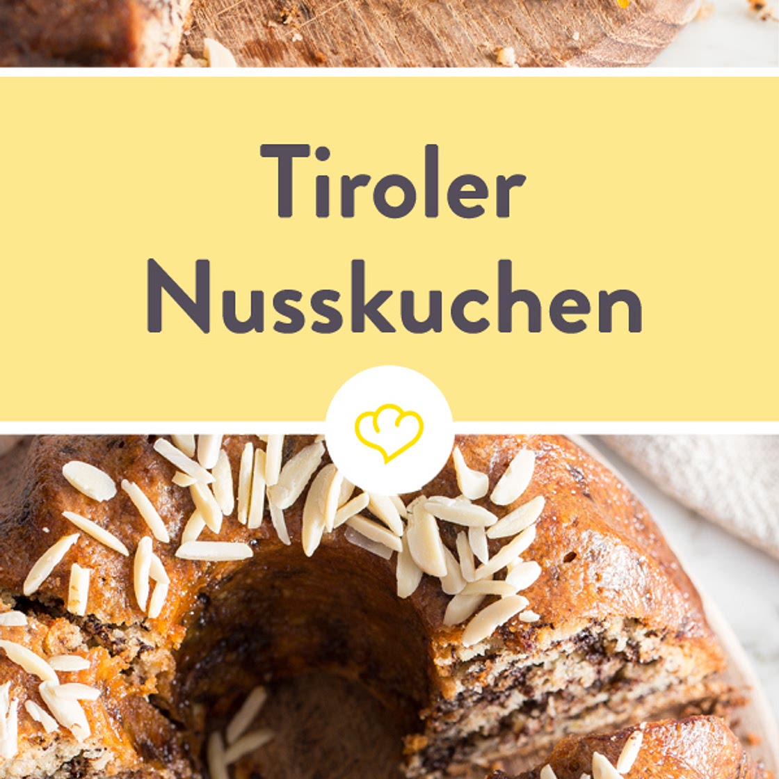 Kerniges Hütten-Schmankerl: Original Tiroler Nusskuchen