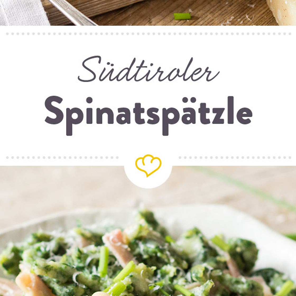 Südtiroler Spinatspätzle