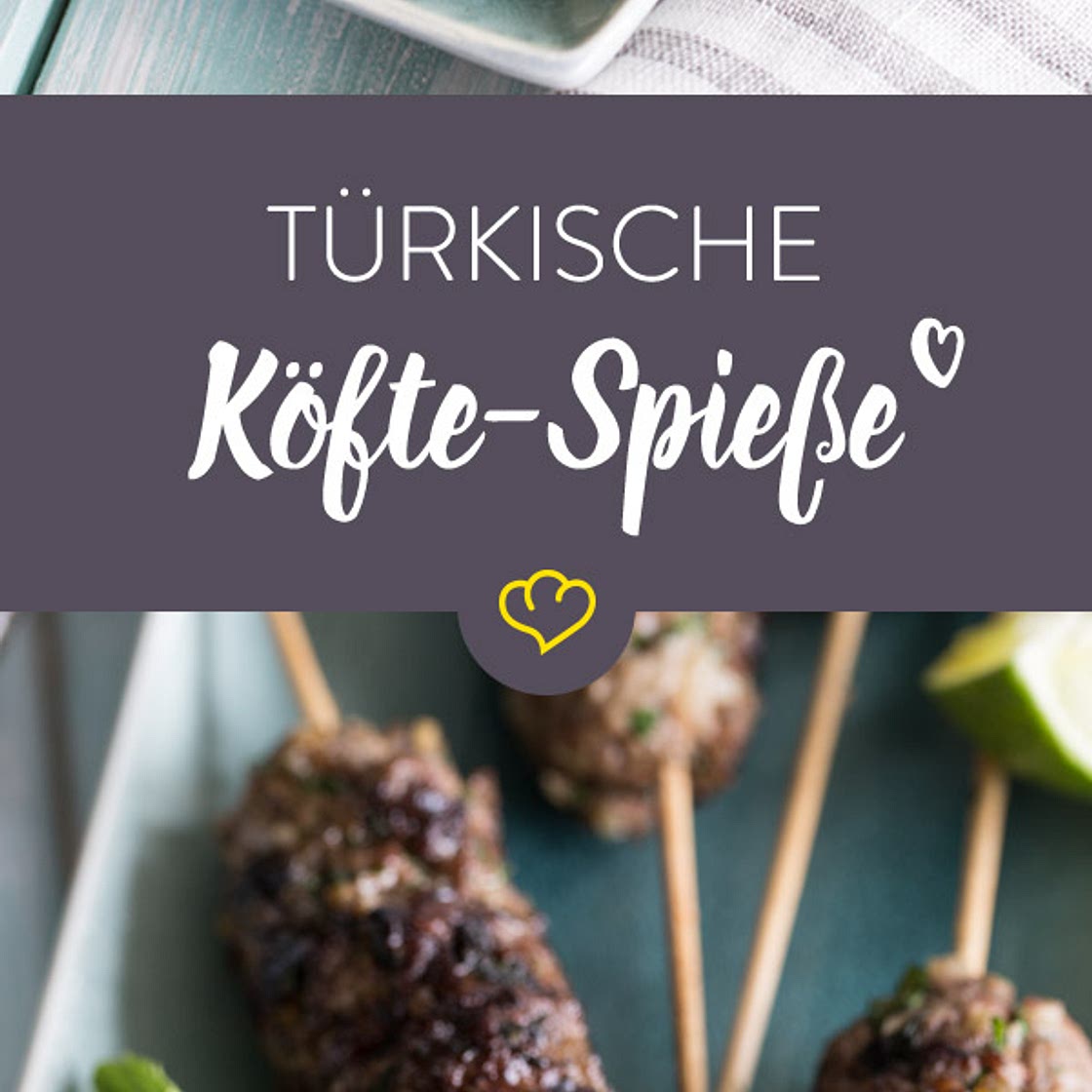 Türkische Köfte-Spieße vom Grill