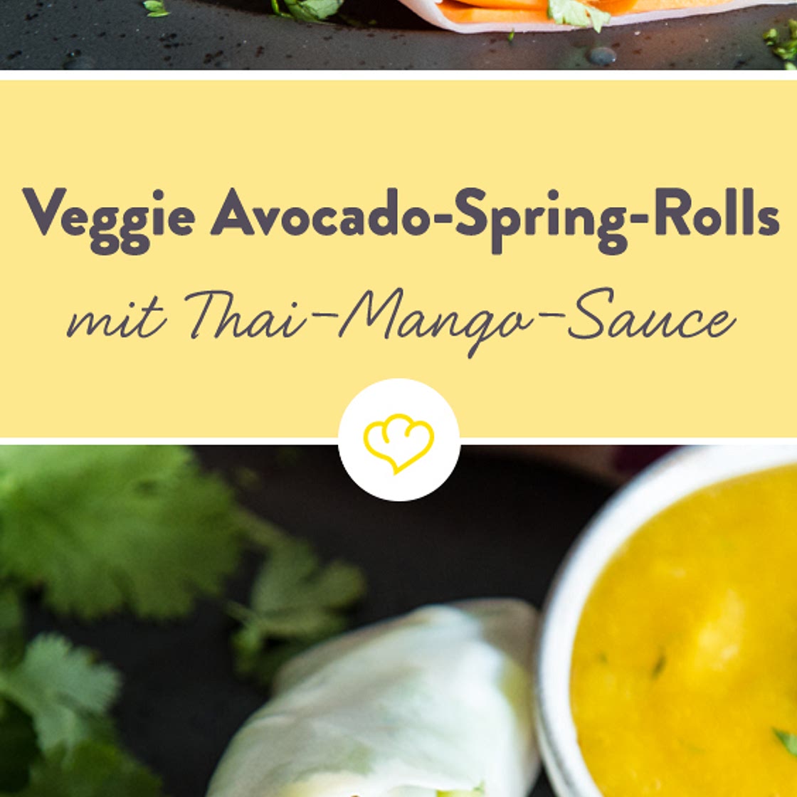 Leicht und knackig: Veggie Sommerrollen mit Mango-Dip