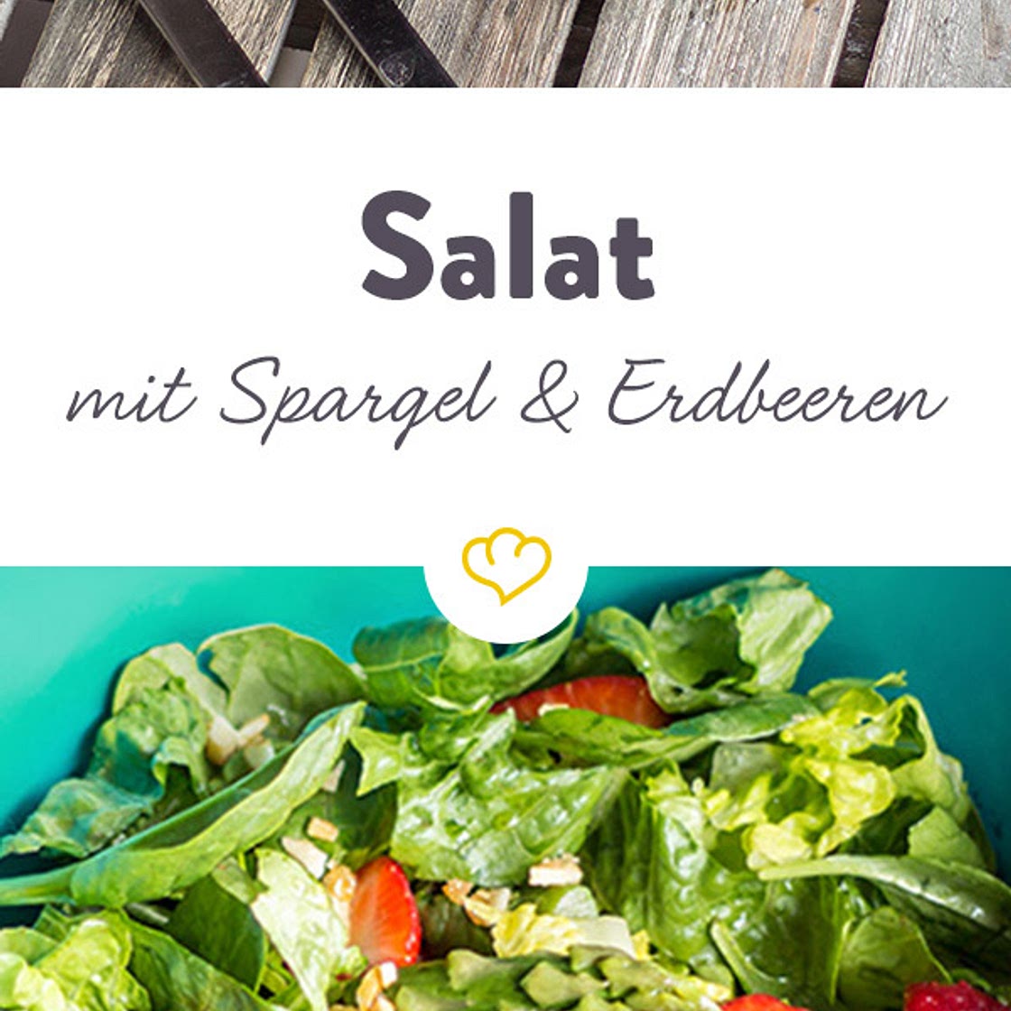 Erdbeer-Spargel-Salat