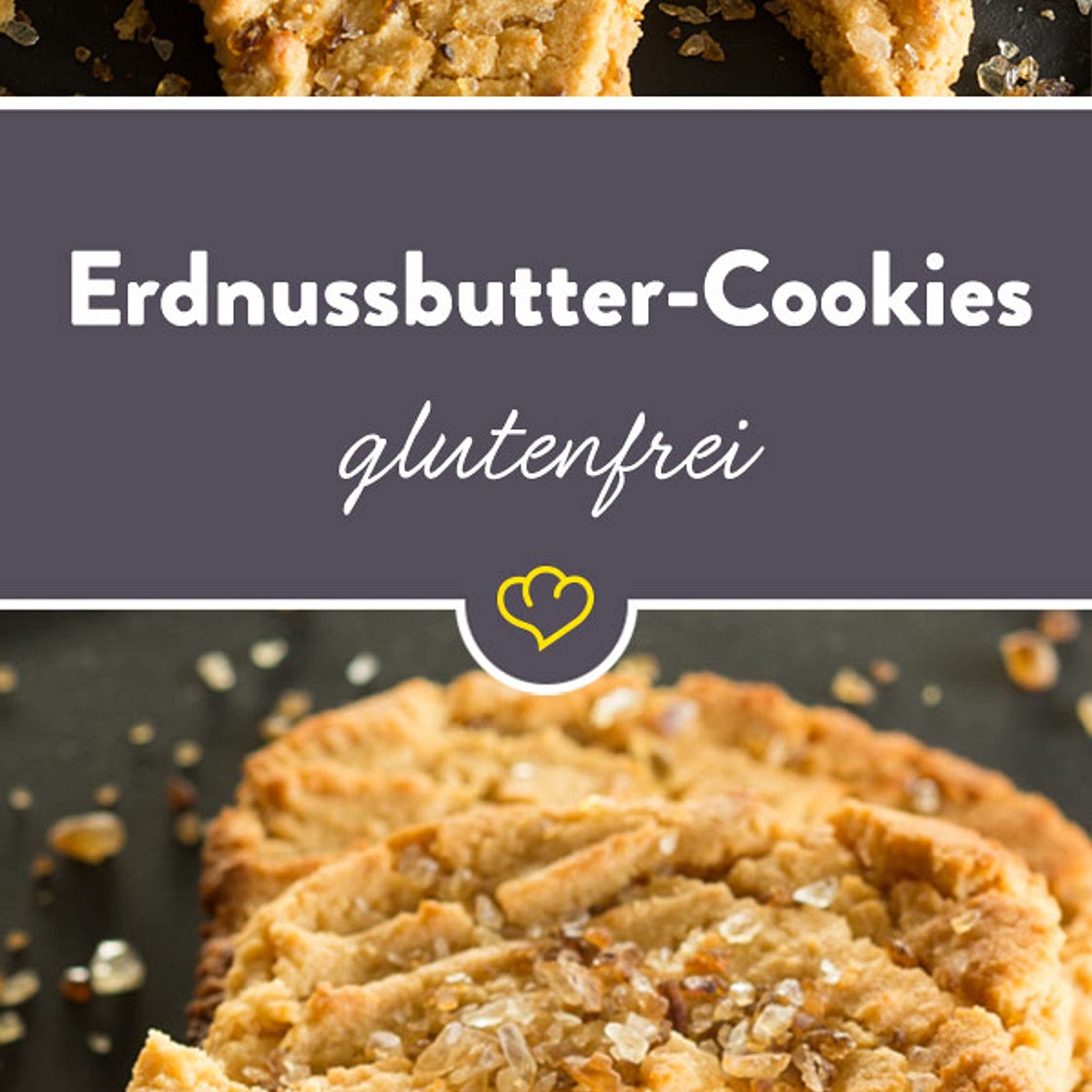 Glutenfreie Erdnussbutter-Cookies