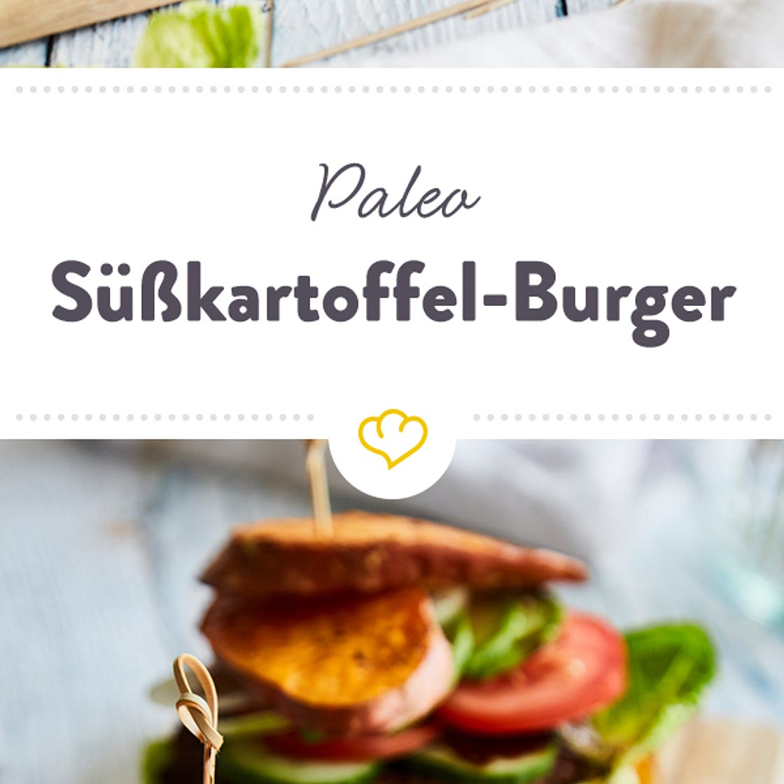 Paleo Süßkartoffel-Burger