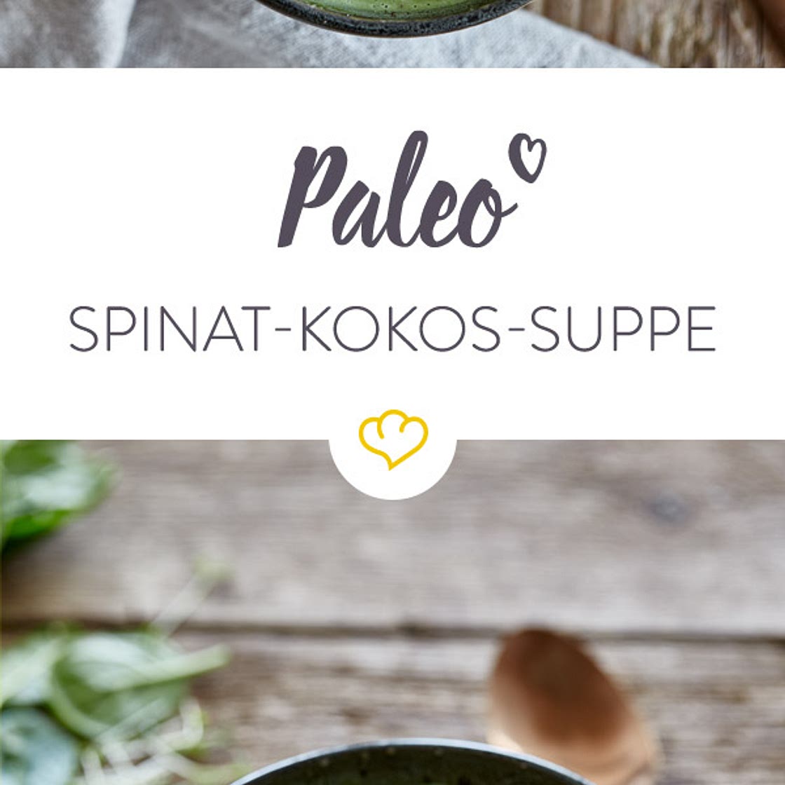 Paleo Spinat-Kokos-Suppe