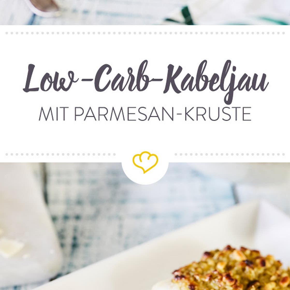 Kabeljau mit Pinienkern-Parmesan-Kruste – Low Carb