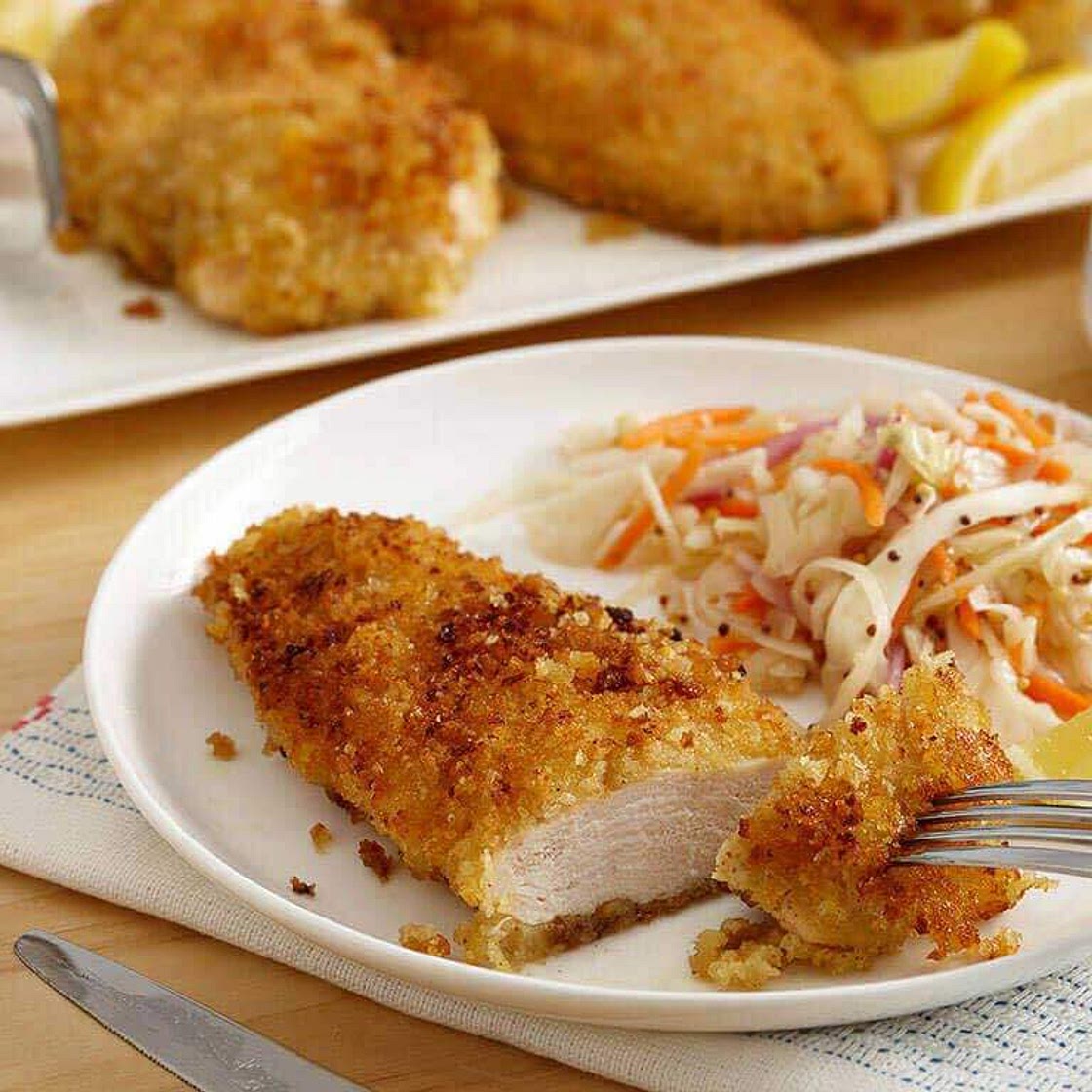 Spicy Mustard Deviled Chicken