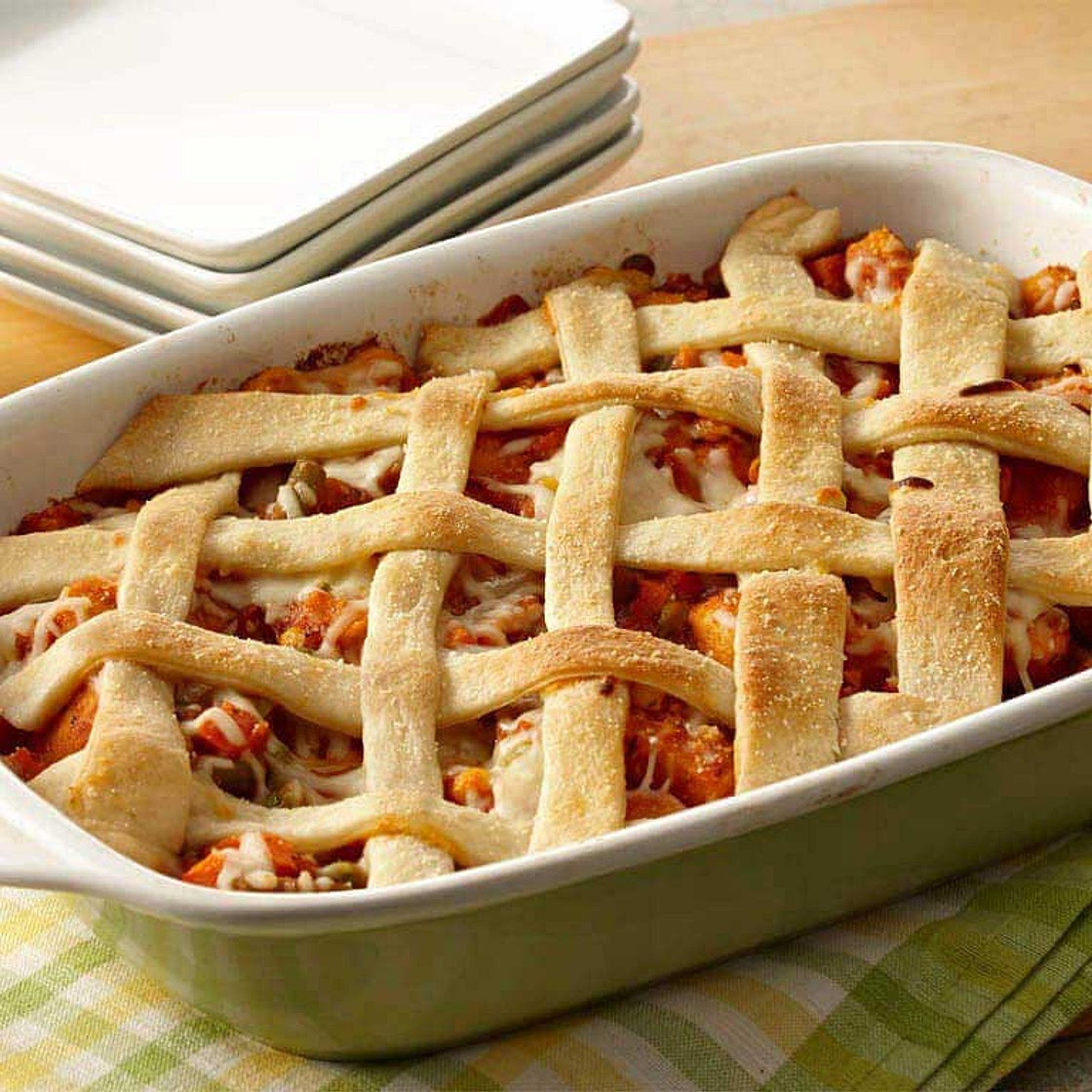 Chicken Pizza Bake