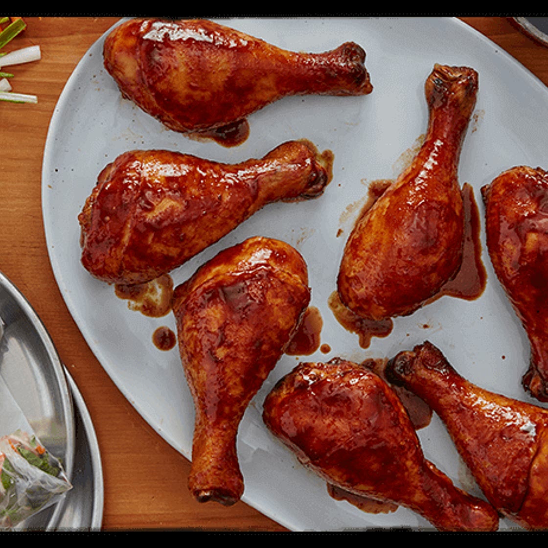 Butter Roasted Chicken with Soy Glaze