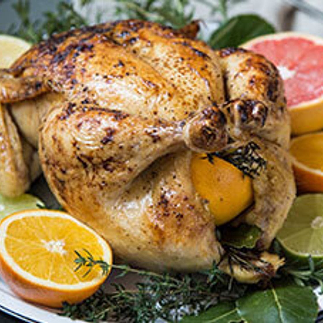 Citrus Roasted Whole Chicken