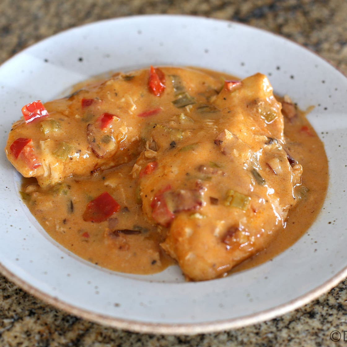 Crock Pot Creole Sauce Chicken 