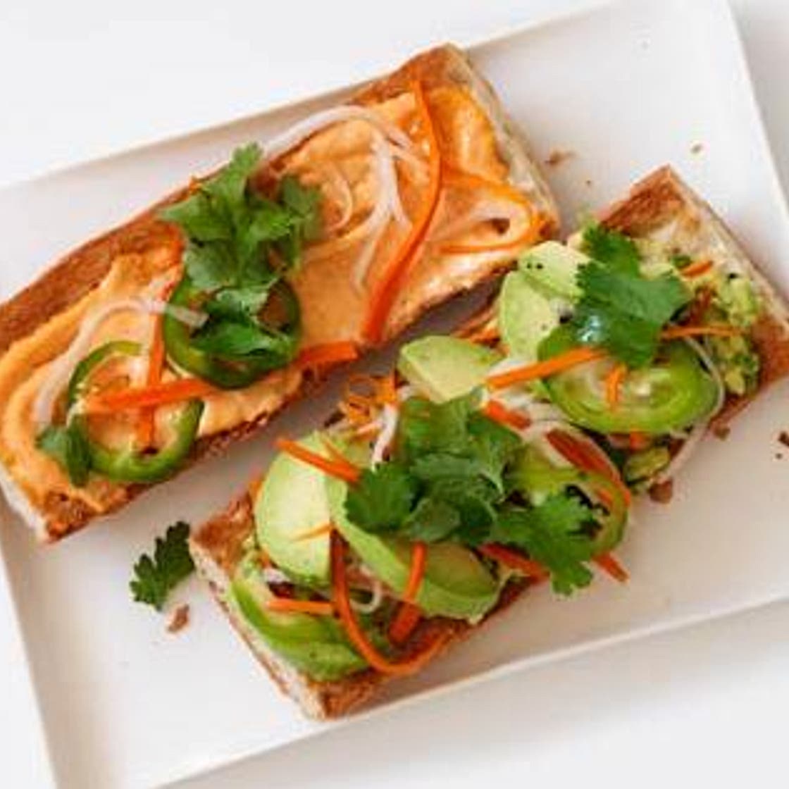 Spicy Avocado Banh Mi