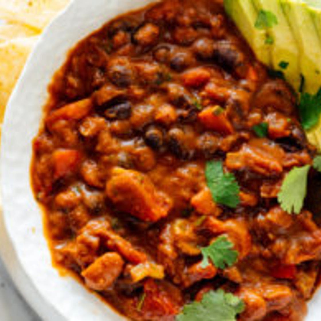 Homemade Vegetarian Chilli