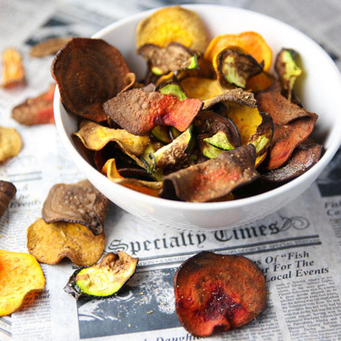 Air Fryer Veggie Chips