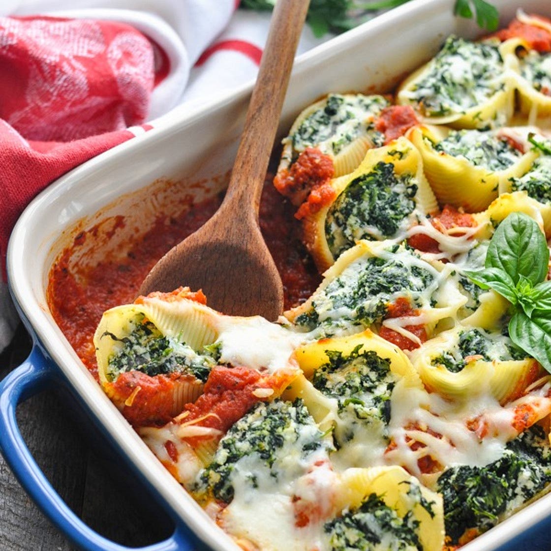 Spinach Stuffed Shells