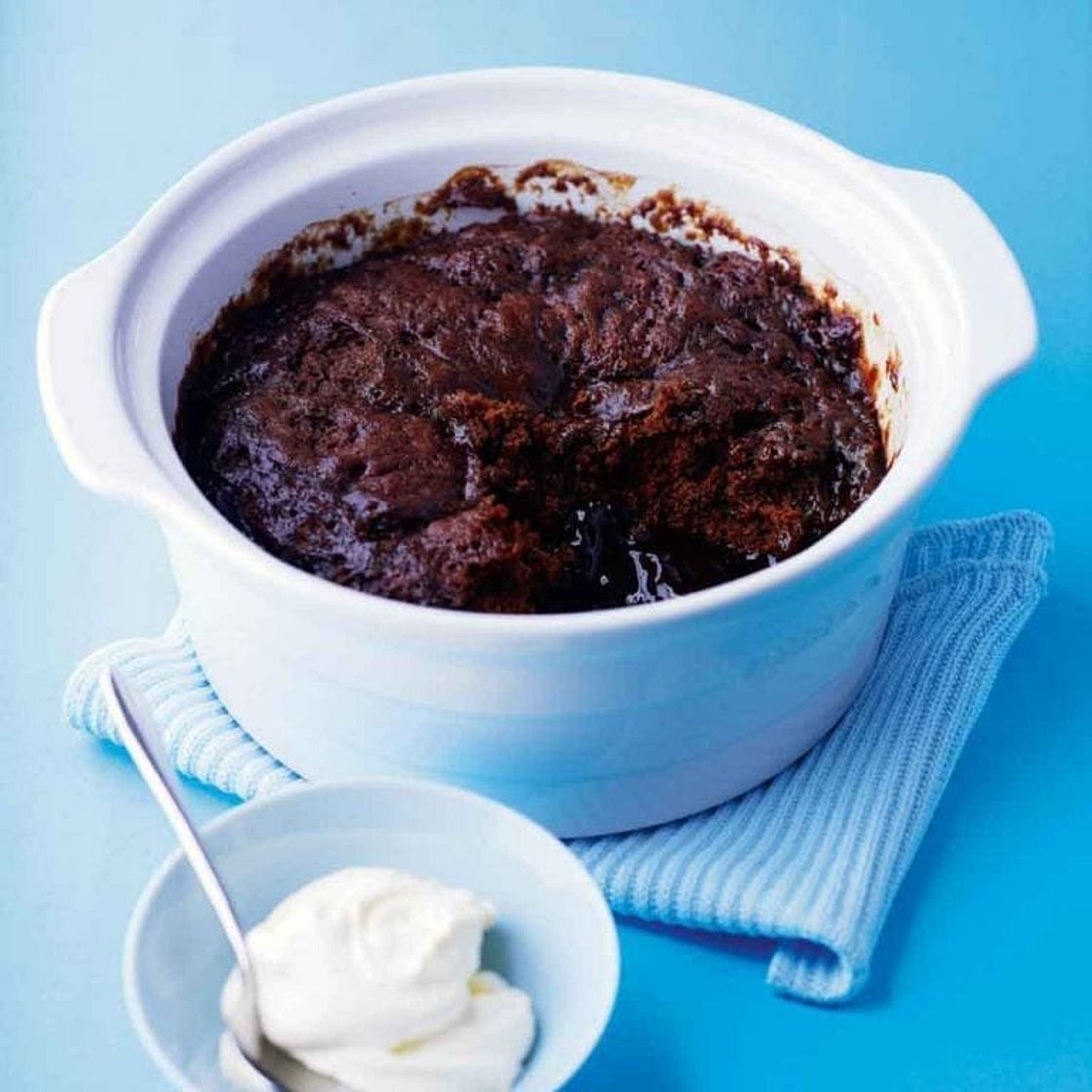 Self-saucing chocolate pudding