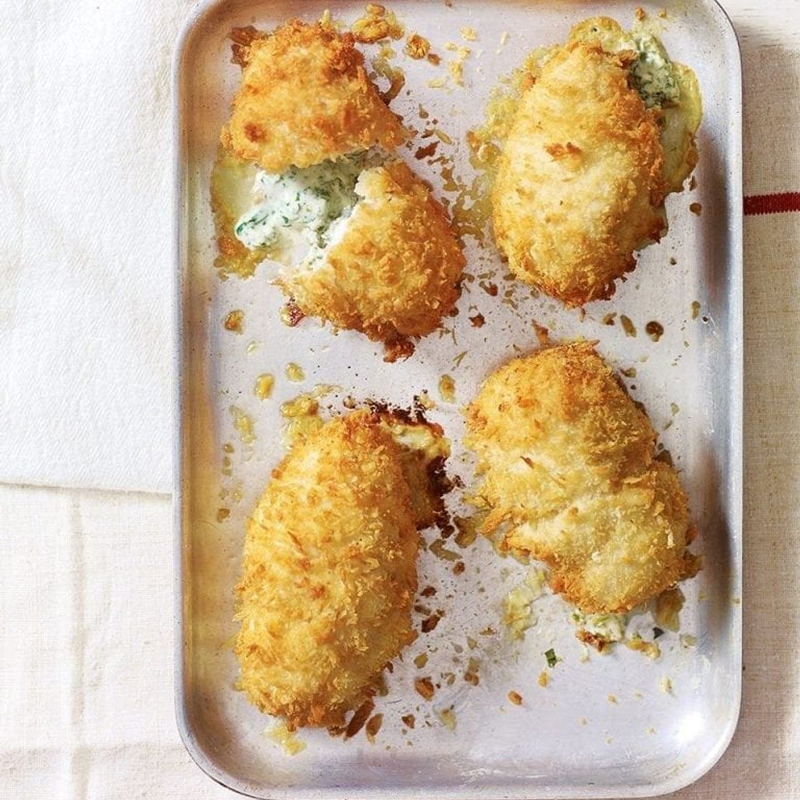 Healthier chicken kiev
