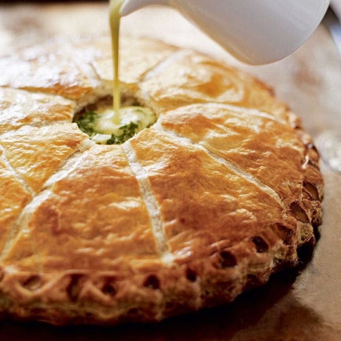 Limoges-style potato pie