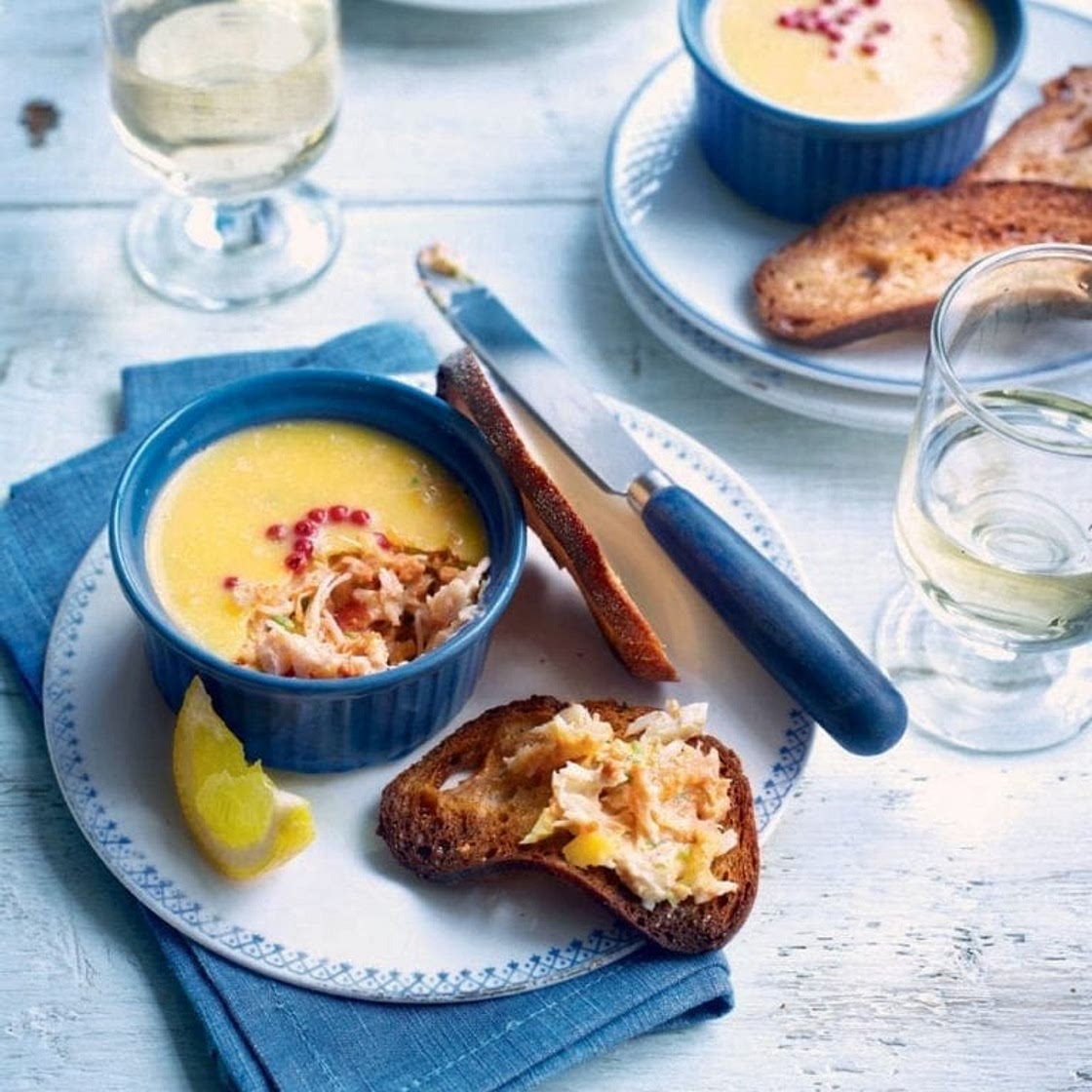 Potted crab