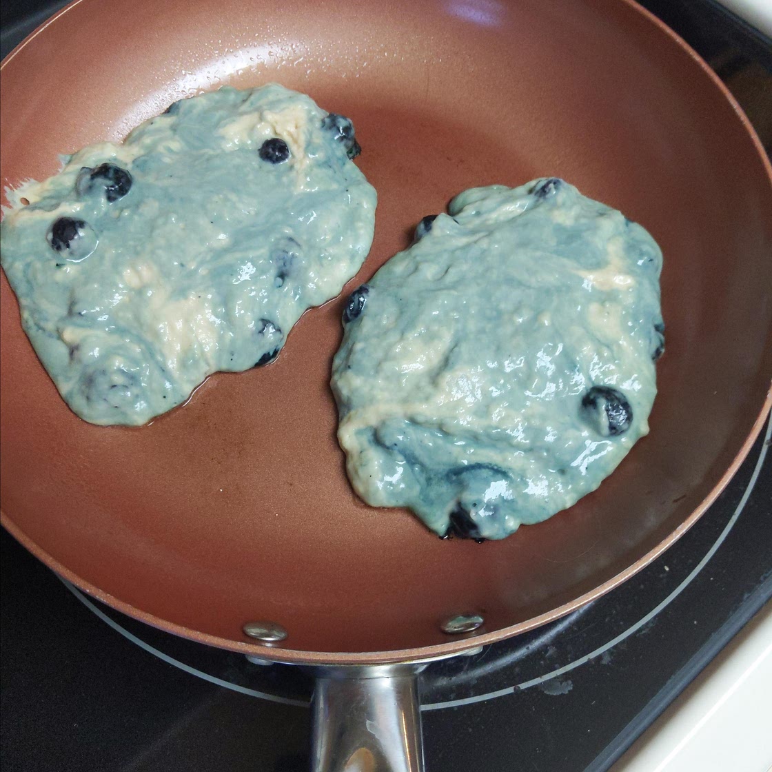 Todd's Famous Blueberry Pancakes