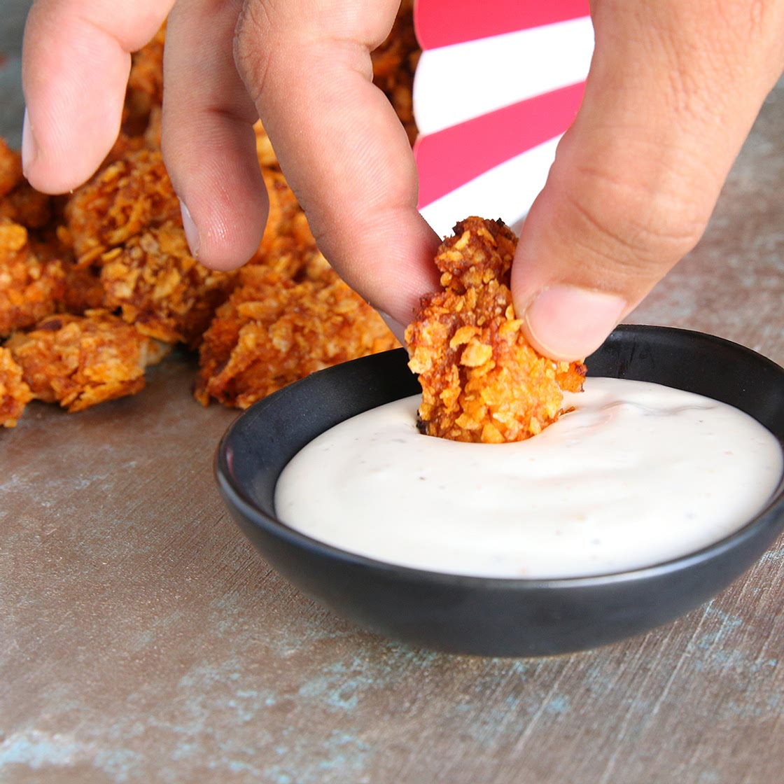 BBQ Popcorn Chicken Recipe by Tasty